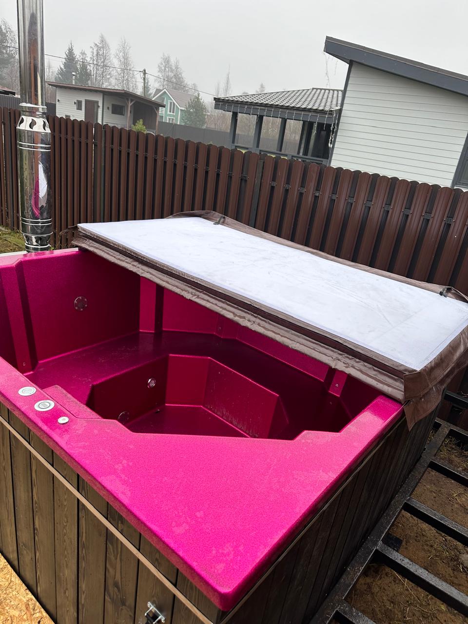 Купель фурако - банный чан с подогревом