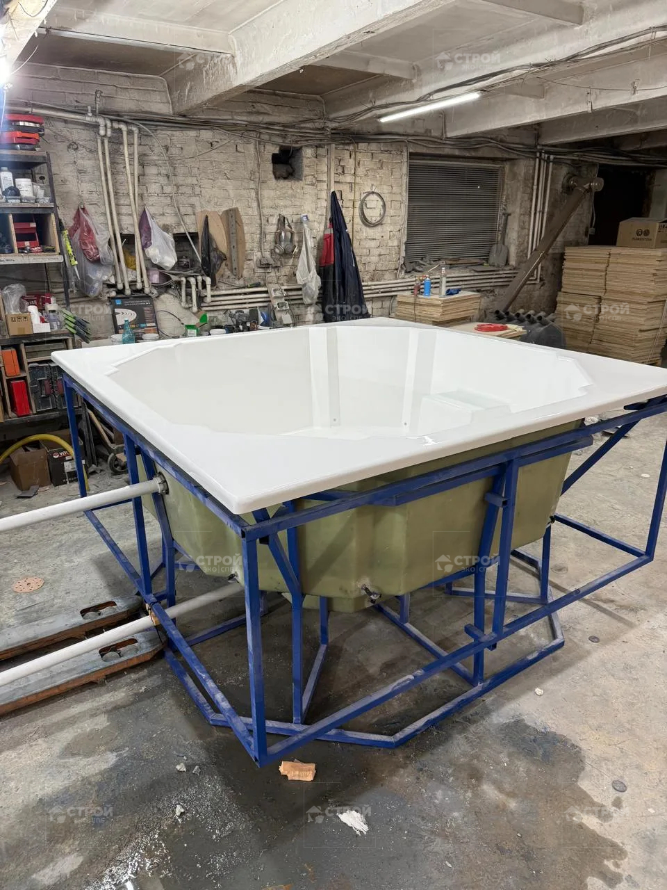 Купель с подогревом